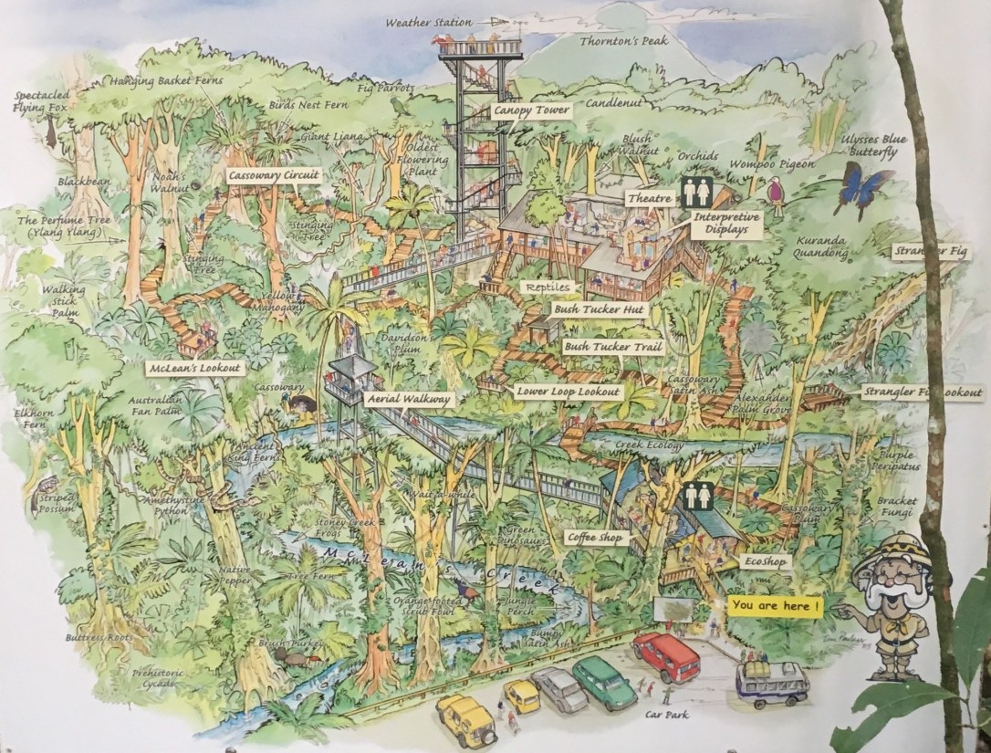 Map of the Discovery Centre