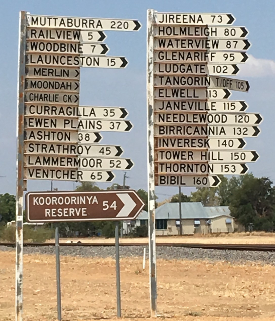 WOW !!!!! How's this for a street sign!!!!   Where do you want to go???